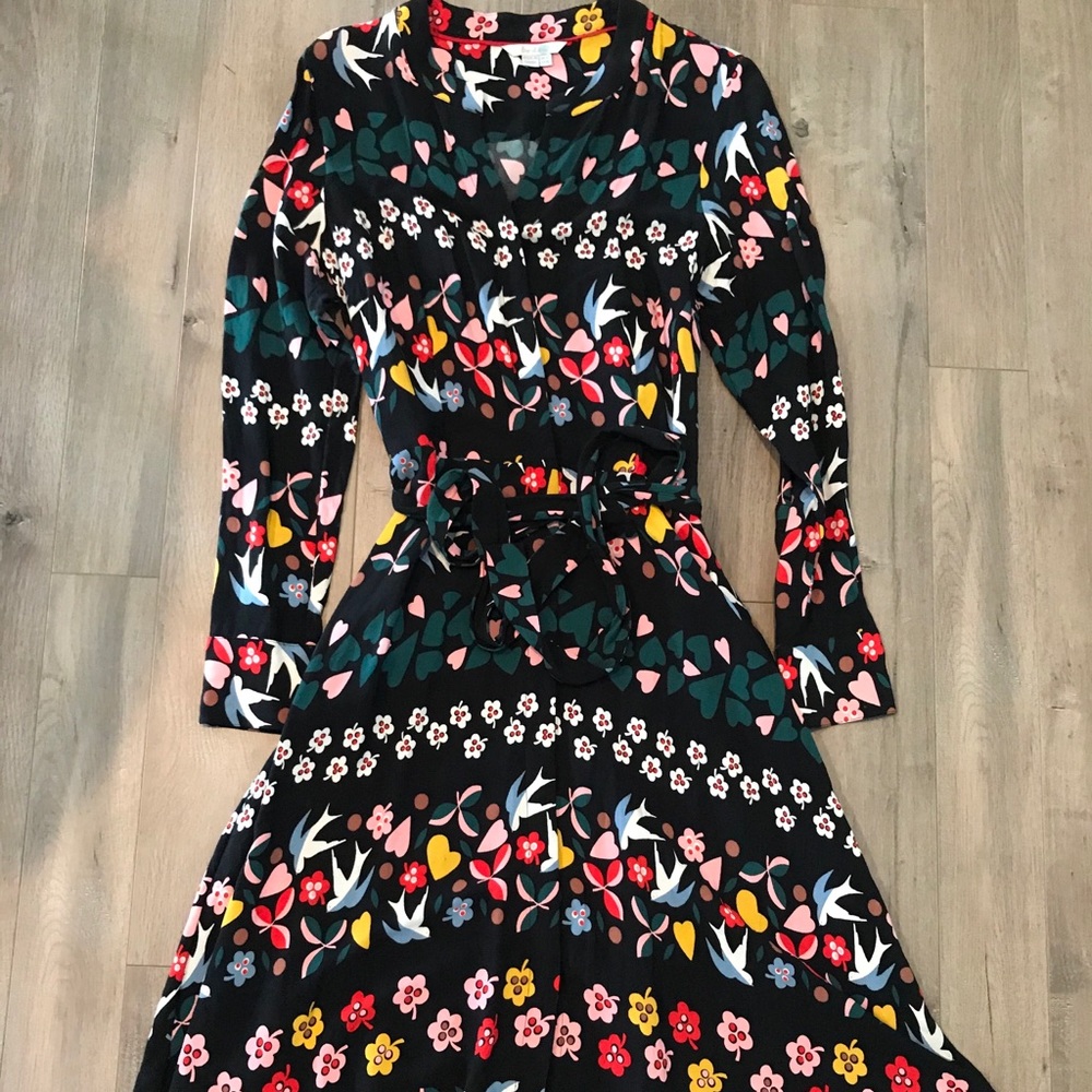 Boden Women’s Shirt Dress - Beautiful Pattern!